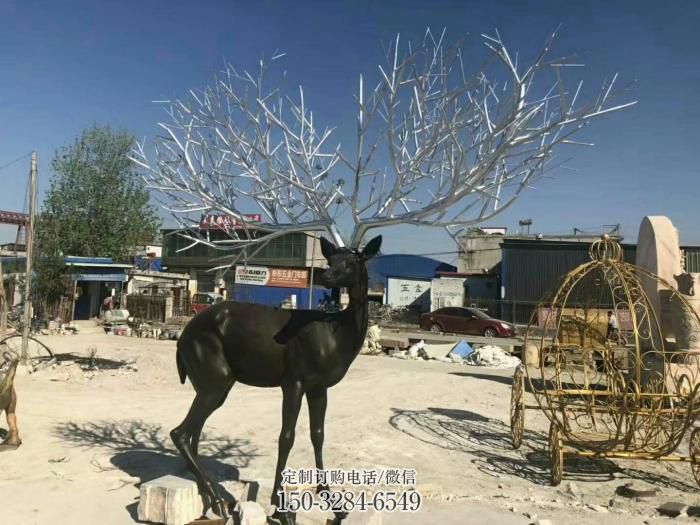 麋鹿雕塑承接,景区案例,仿铜麋鹿雕塑厂家 麋鹿雕塑承接,景区案例,仿铜麋鹿雕塑厂家